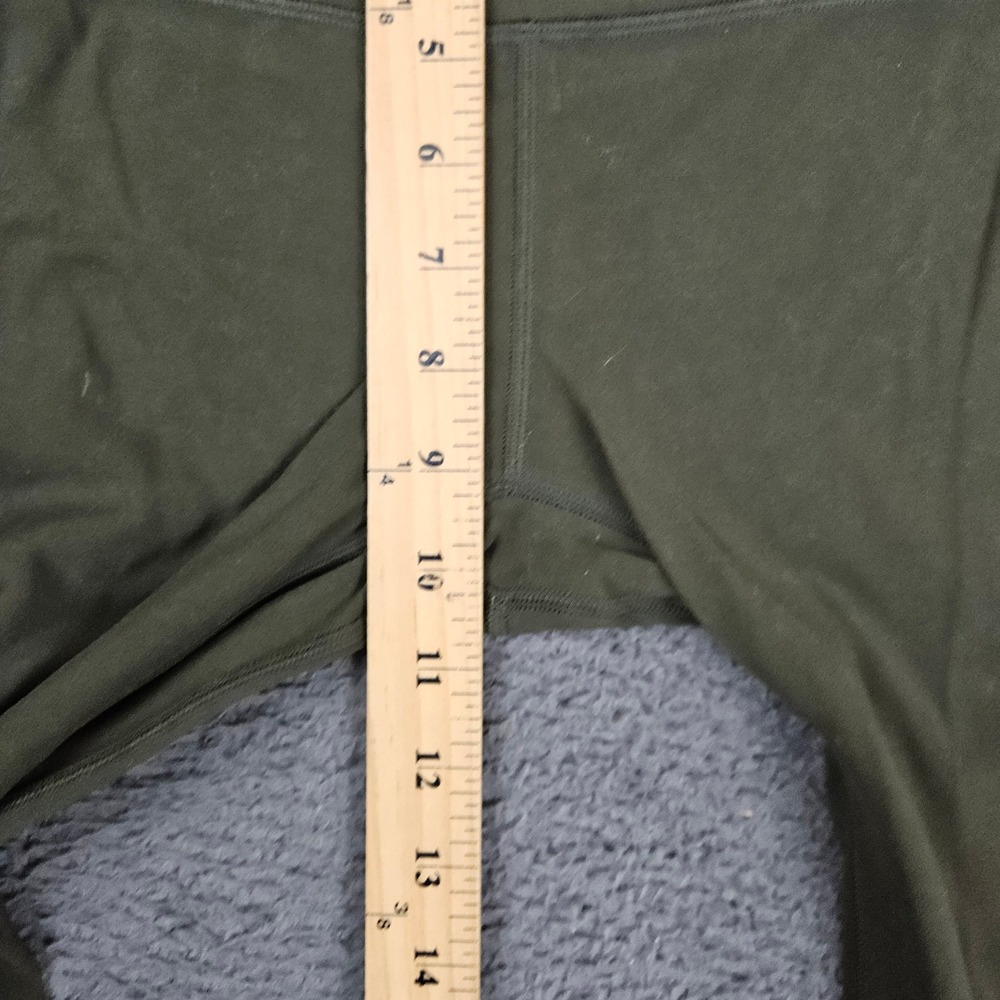 Lululemon Align High‎ Rise Crop Leggings Green Size 4 - Picture 3 of 8